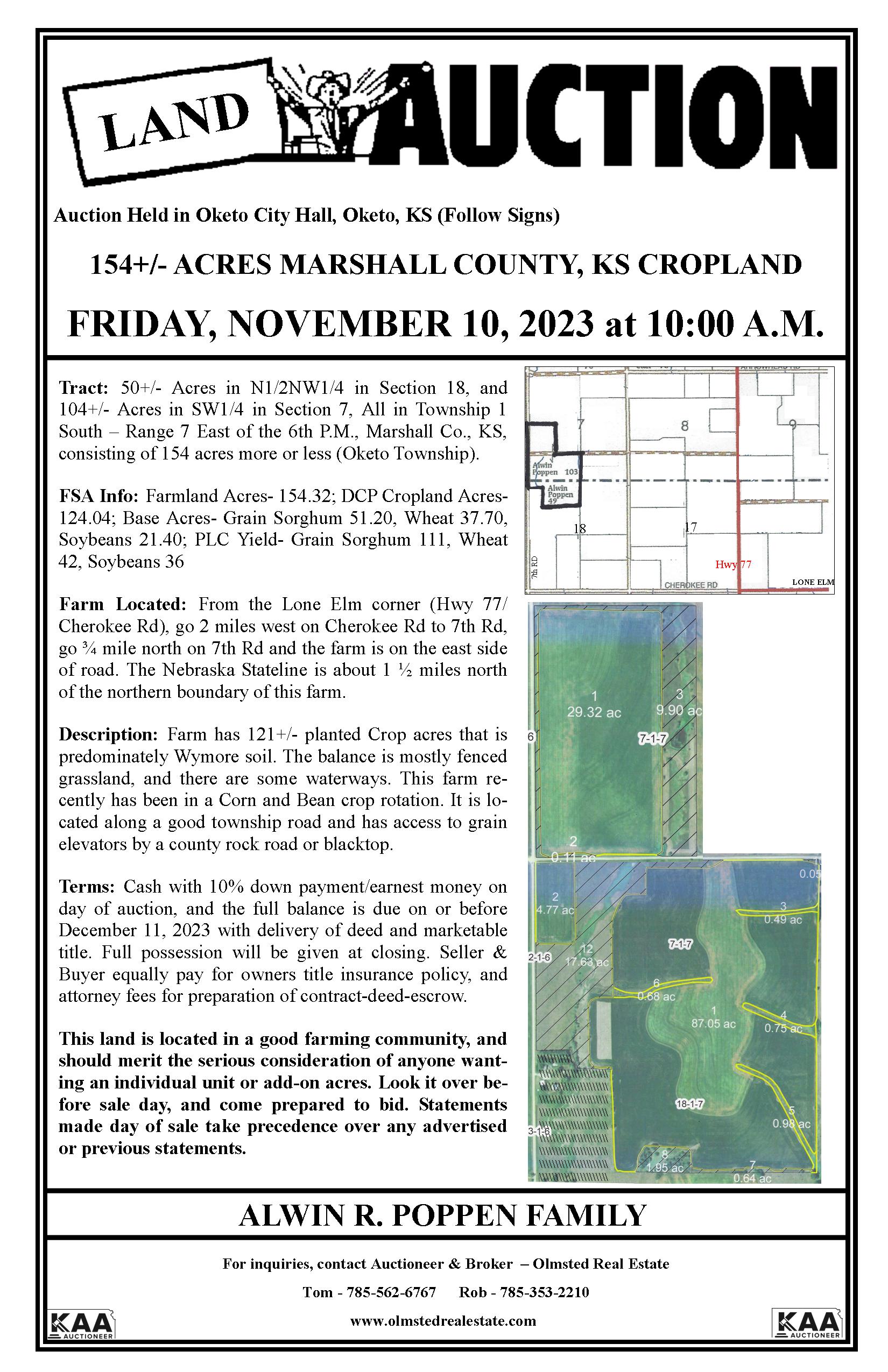 olmsted Real Estate and Auctions